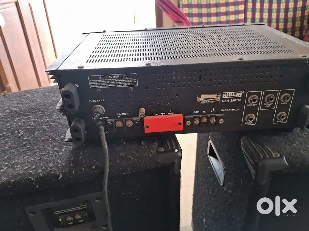 Ahuja speaker and amplifier