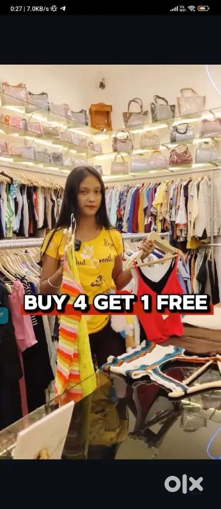 Wanted Male & Female Salesperson for Ladies Garment Shop