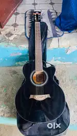Guitar black colour