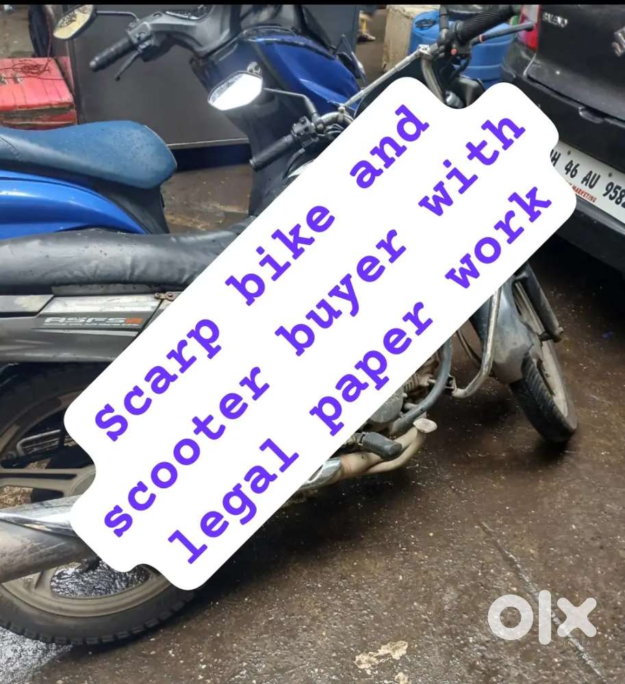 Verified scarp bike and scooter  buyer