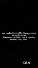 Monthly Accounting Data Entry of your Business