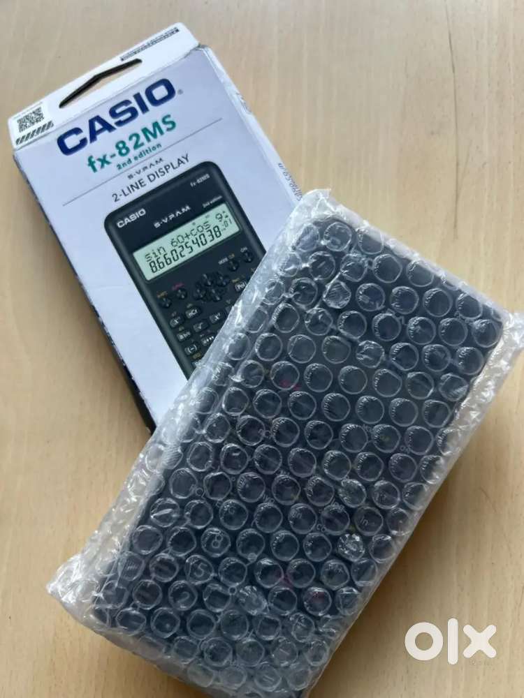 The scientific calculator is new it buyed 1 week ago