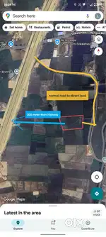 Land for sale per 4356 square feet 87L proper documentation available