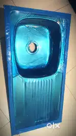 Kitchen Sink and wash basin both are avaliable