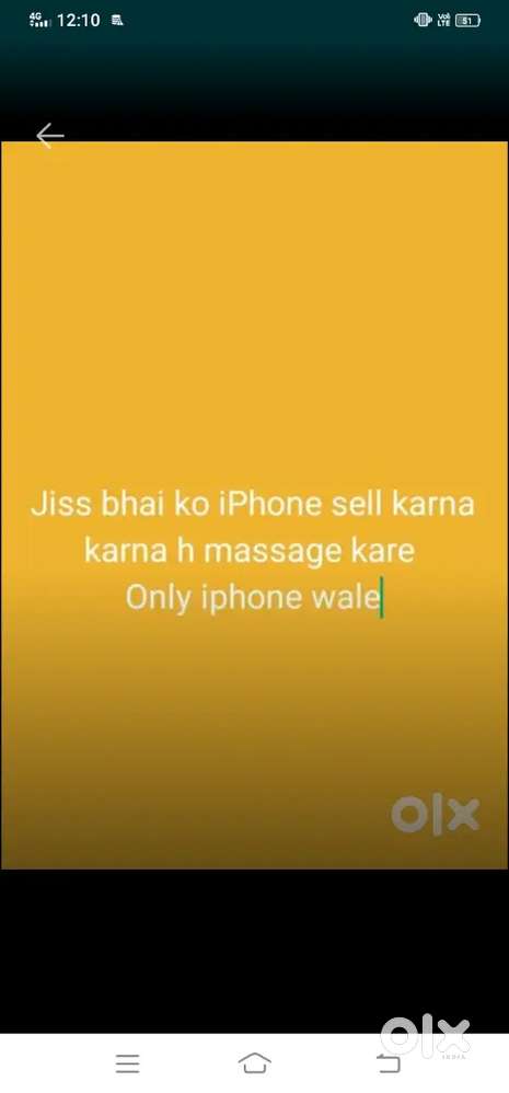 Kisi bhi bhai ko iphone bechna h to contact kare