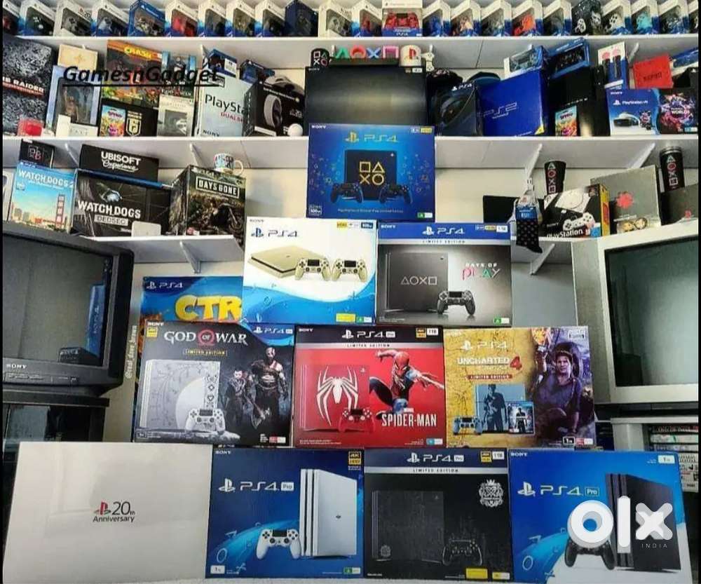 PS4 with 1 controller and 100+games for sale