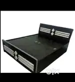 Somwar dhamaka new double bed with box starting price 7480/Emi availab