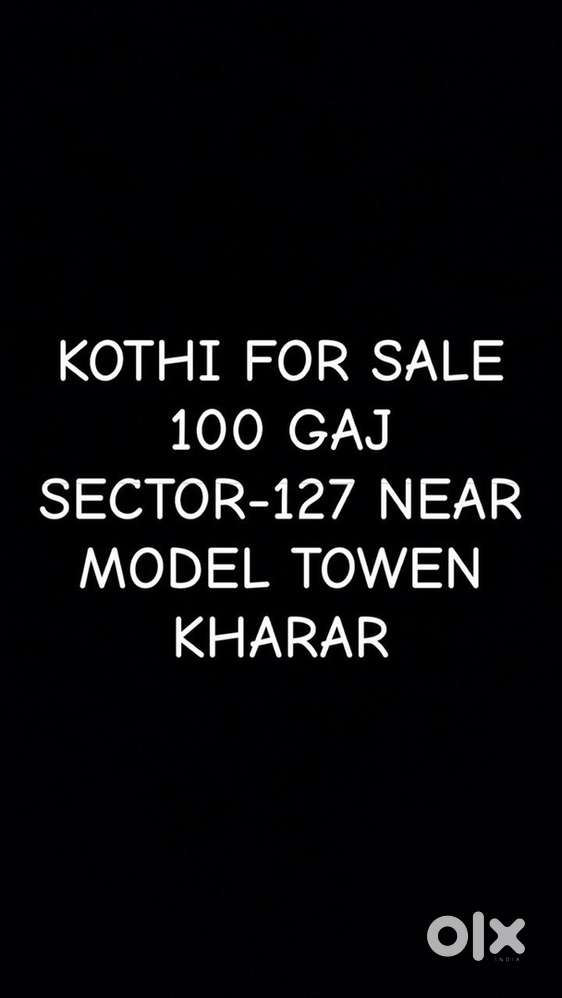 100 gaj kothi on 35” road