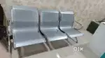Aluminium bench 3 seater for sale