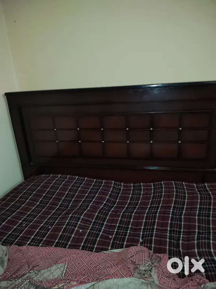 Queen sized bed
