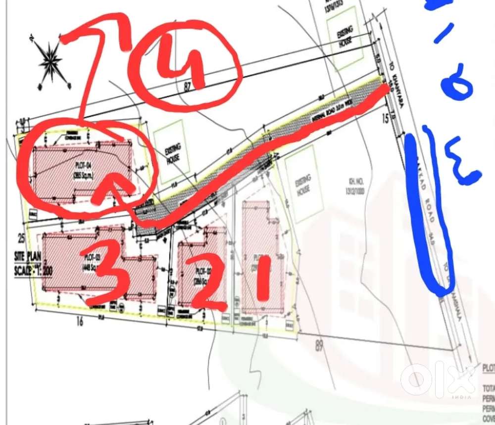 20 Marla plat in Rakkar Dharamshala