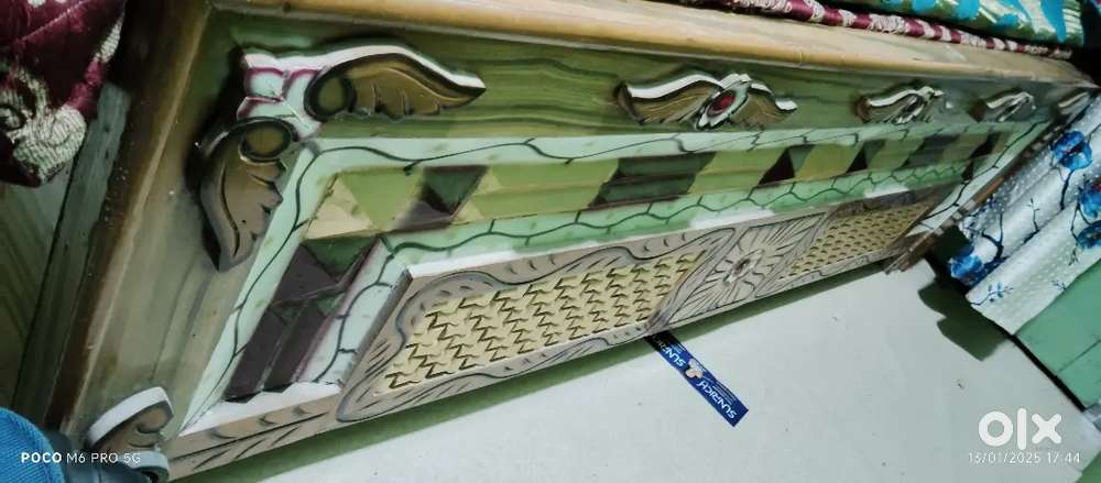 KING SIZE BED 7×6 SAGWAN