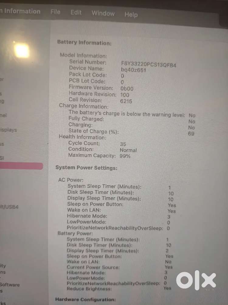 MacBook Air m2 2022