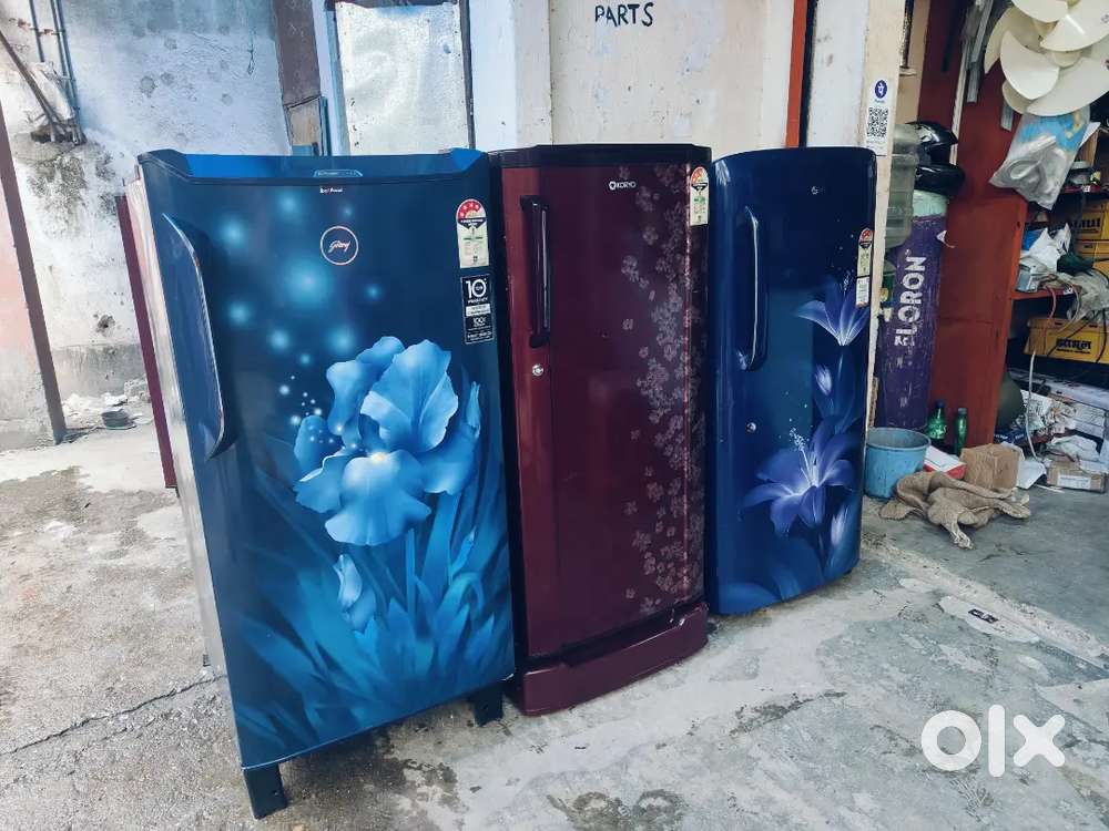 All types of second hand fridge available starting from 4500