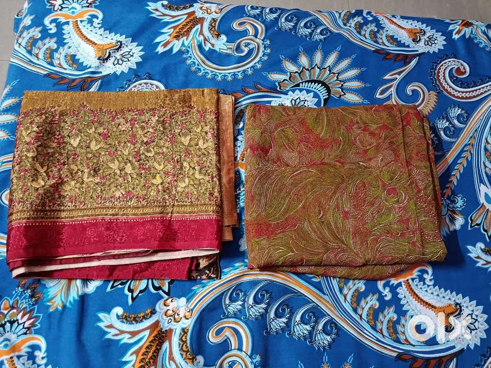 Two Silk Sarees in Good Condition