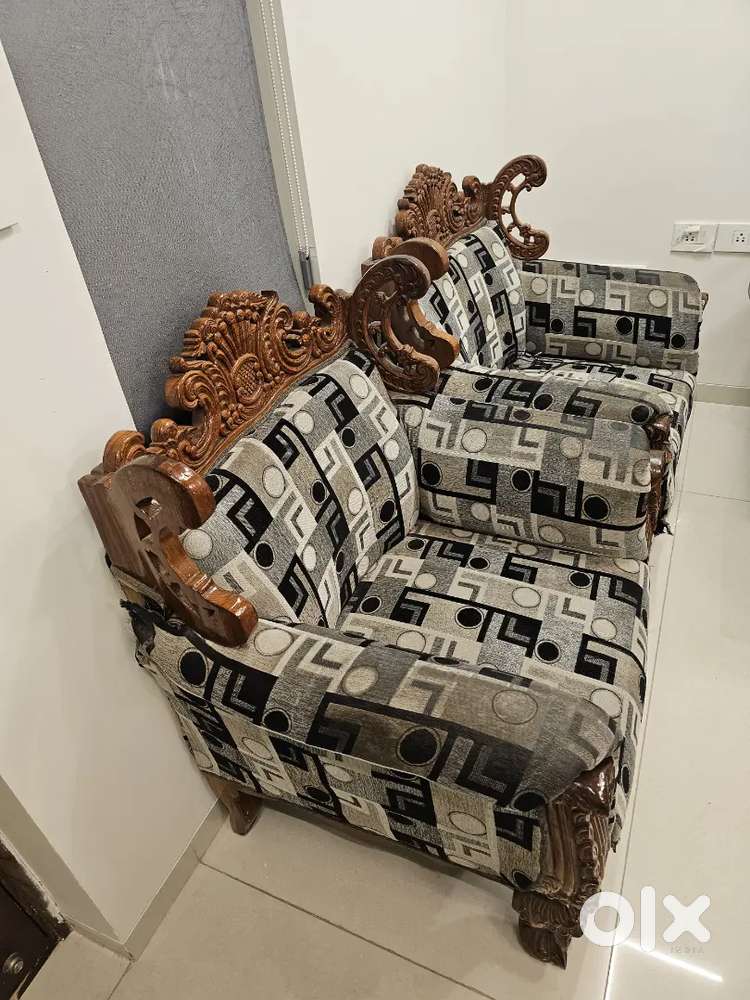 Take wood sofa