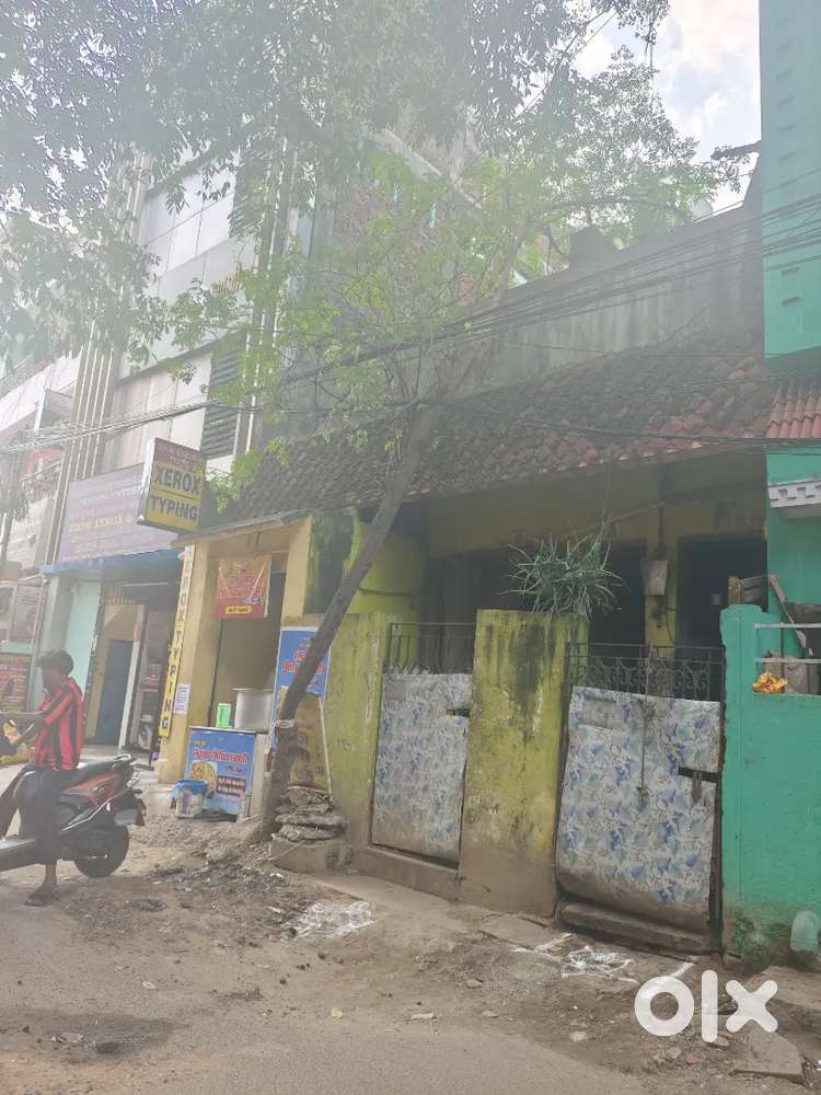 Investment with High returns plot with old house for sale.Immediate