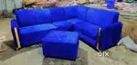 PREMIUM QUALITY L TYPE ROUND HANDLE SOFA AVAILABLE AT ZAM ZAM FURNITUR