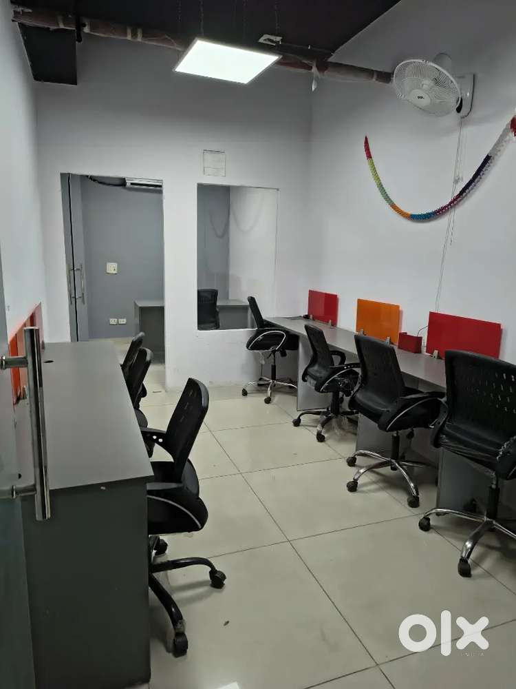 Fully Furnished Office Space For Rent In Noida. 1Cabin+10Workstations.