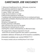 CARETAKER FOR GUEST HOUSE