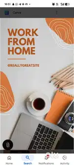 Work from home available