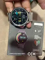 Noise smart watch silver chain best condition