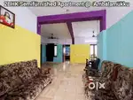(Ambalamukku), 2BHK Semifurnished Flat only 15000/- rent, good area