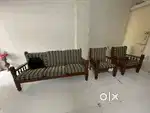 Sofa with chairs
