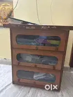 Wooden shelf