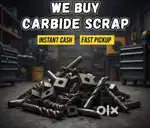We buy carbide  scrap  best price in market