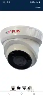 CCTV camera set up