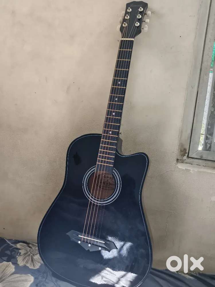 Black guitar