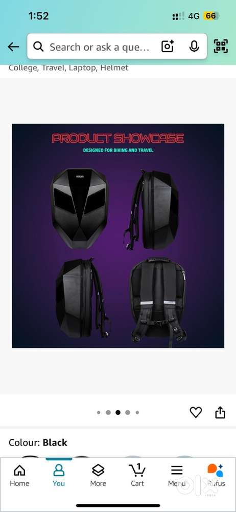 Les bag for bike
