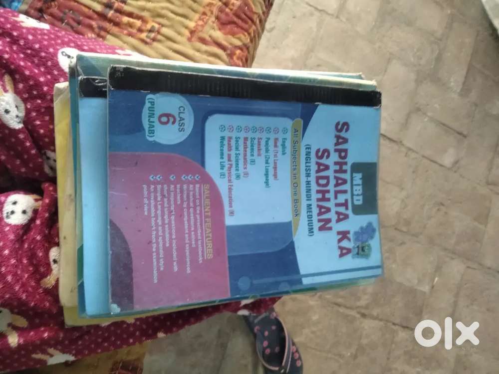 I am selling my old books of class 6th  PSEB