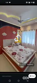 Fully furnished with high quality work