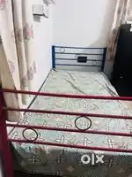 Single bed steel cot