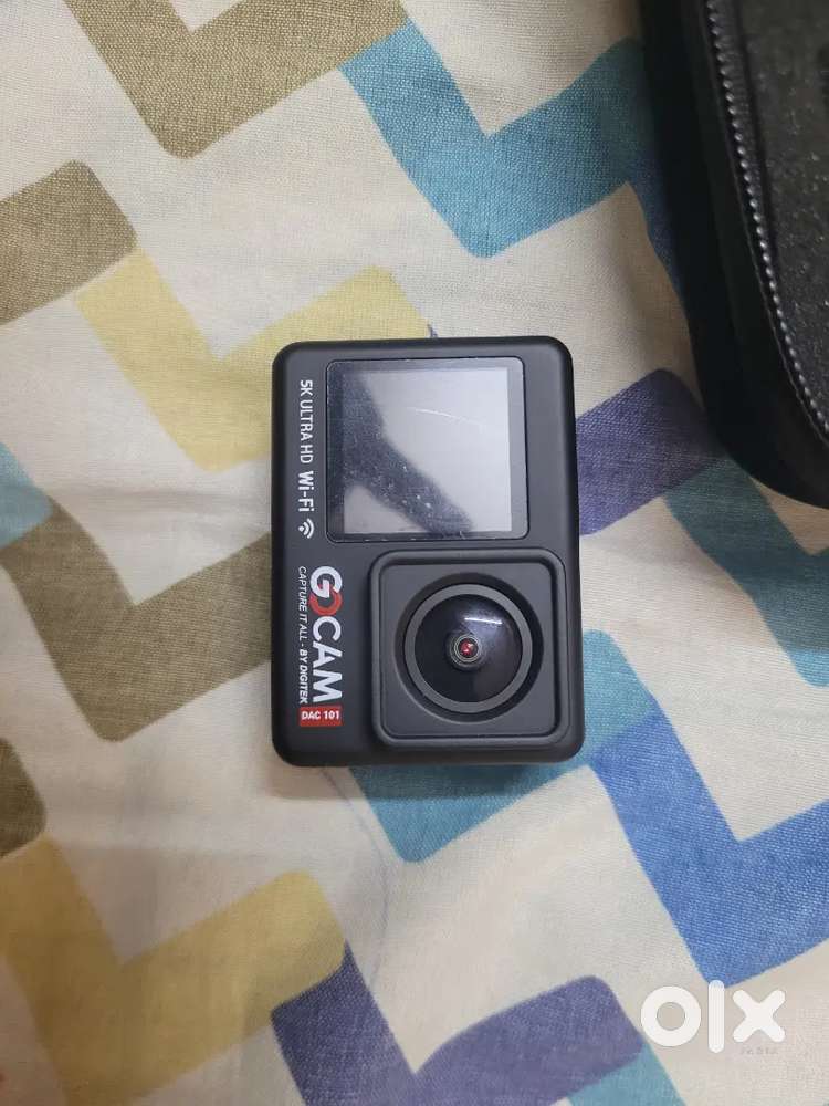 Digitek GoCAM DAC-101 5K 48MP Action Camera with 128GB Sandisk SD Card