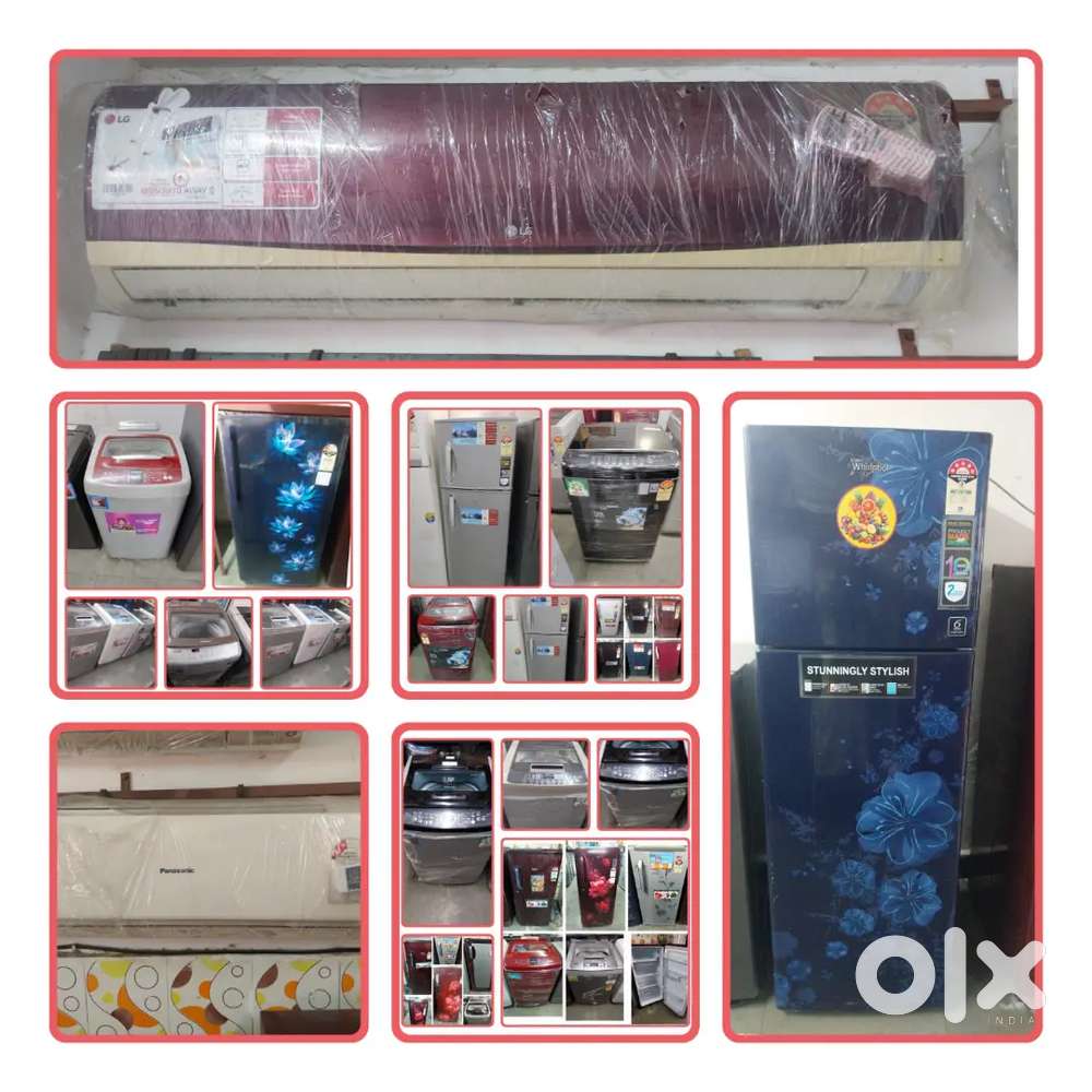 ** 1 year warranty ac split and windows fridge washing Machine also/