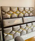 Double bed with 16'inch storage