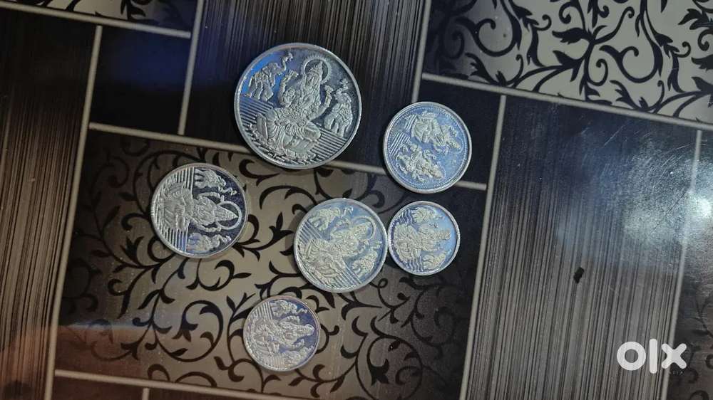 “200 Grams Pure Silver Coins(999 Purity) – Excellent Condition”