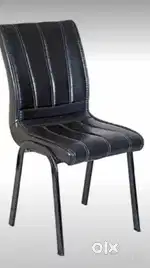 Dining Visitor Chair for Hotel Canteen Leather