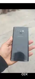 Sumsung galaxy note 9 6/128 GB with glass gard & back lamination