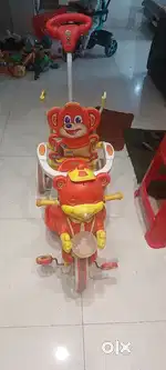 Baby tricycle cartoon ahed