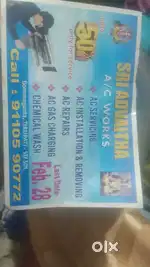 ADVITHA Ac works All types of Ac's service old ac buy&sell