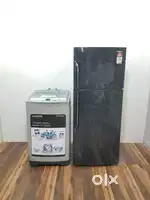 Samsung diamond drum 6kg washing machine and Samsung refrigerator