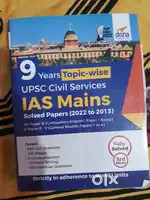 9 Years Topic - wise UPSC Civil services IAS Mains Solved Papers