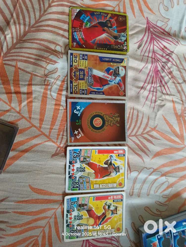 Cricket attax card