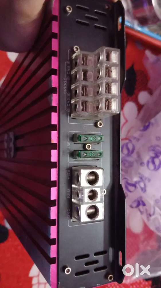 High Power 4 channel amplifier 7800 watt RMS