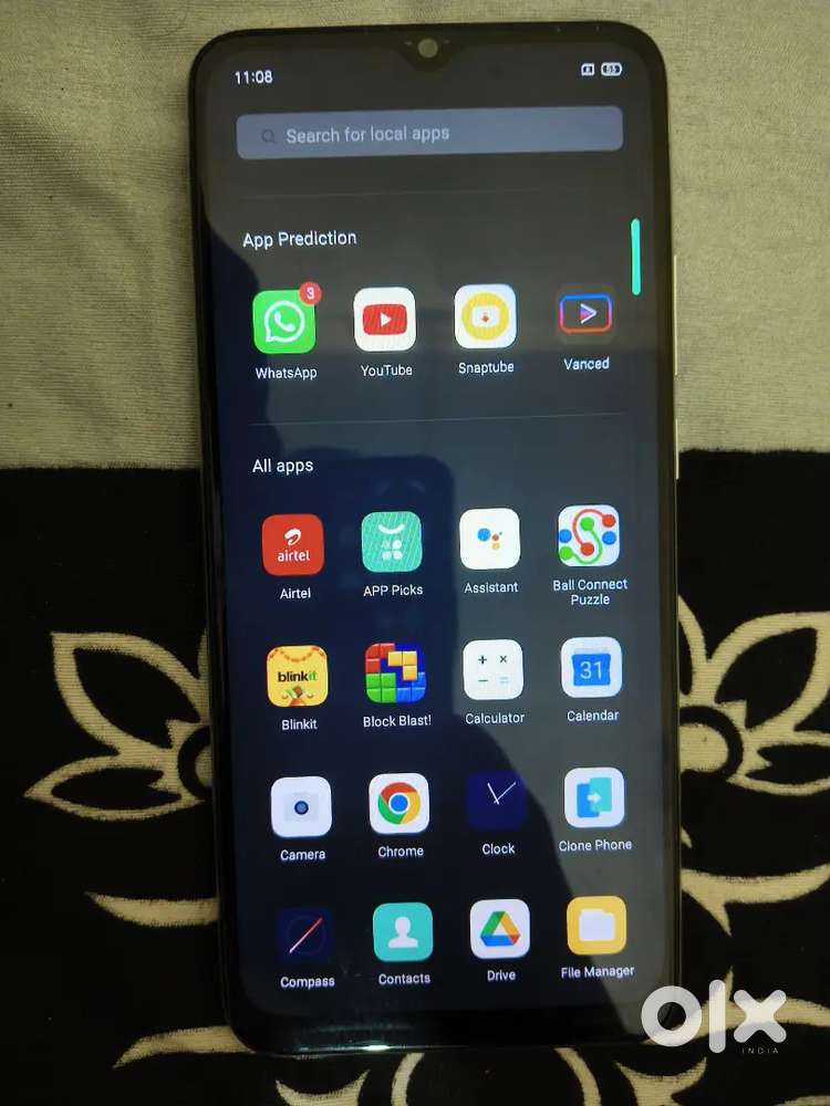 (Price fixe hai) Oppo A15s 4gb ram 128 gb rom 4g phone hai