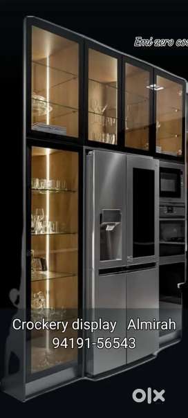 EMI PY KITCHEN WARDROBE WITH FRIDGE COVERD